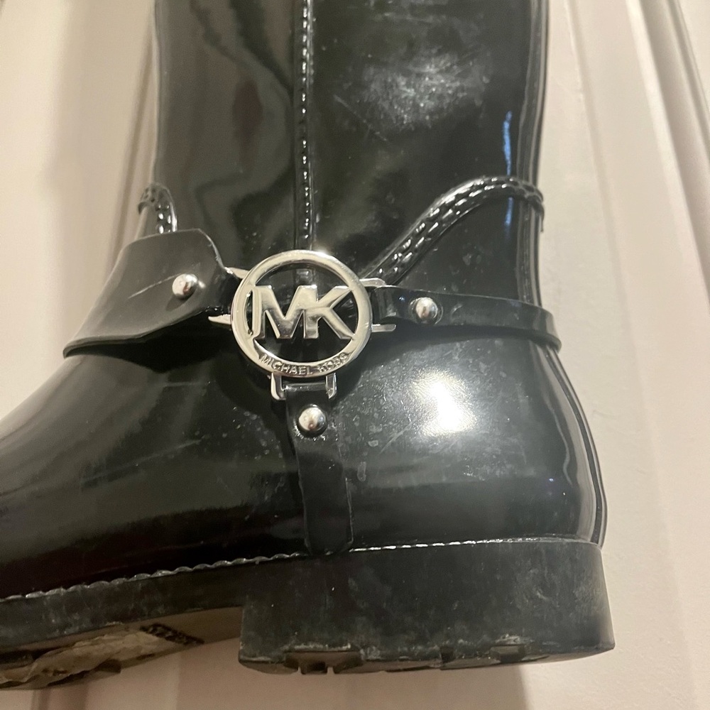 Michael Kors tall rubber boots - Picture 12 of 16